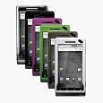 Six Hard Cases / Covers / Shells for Motorola Droid A855 - Black, Purple, Clear, Smoke, Green, White
