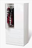 Prepac Kids' Wardrobe, White