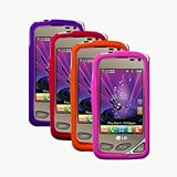 Four Silicone Cases / Skins / Covers for LG Chocolate Touch VX8575 - Orange ....