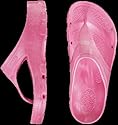 Birkis Sandalen ''Caribbean'' aus Alpro-Cell in marble pink mit mittlerem Fussbett
