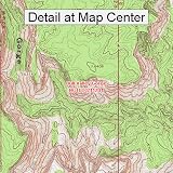 USGS Topographic Quadrangle Map - Bull Valley Gorge, Utah (Folded/Waterproof)