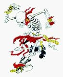 Circle Jerks - Skeleton in Kilt Skankin' - Sticker / Decal