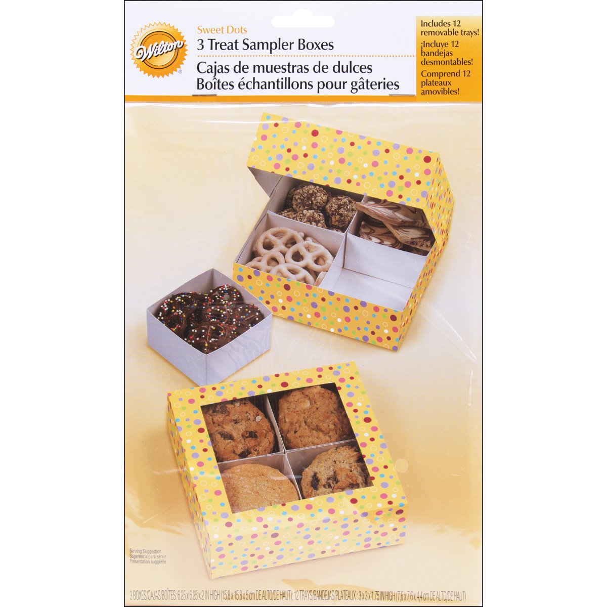 Wilton 4 Cavity Cupcake Boxes, 3 Count, 12 Styles eBay