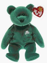 Ty Beanie Babies - Erin the Kelly Green Irish Bear