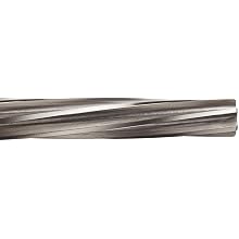 Alvord Polk 155-S-02 High-Speed Steel Taper Pin Reamer Set, Left Hand Spiral Flute, Uncoated Finish, 11-Piece, #0 - #10 Taper Pin Sizes in Wood Case