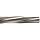 Alvord Polk 155-S-02 High-Speed Steel Taper Pin Reamer Set, Left Hand Spiral Flute, Uncoated Finish, 11-Piece, #0 - #10 Taper Pin Sizes in Wood Case