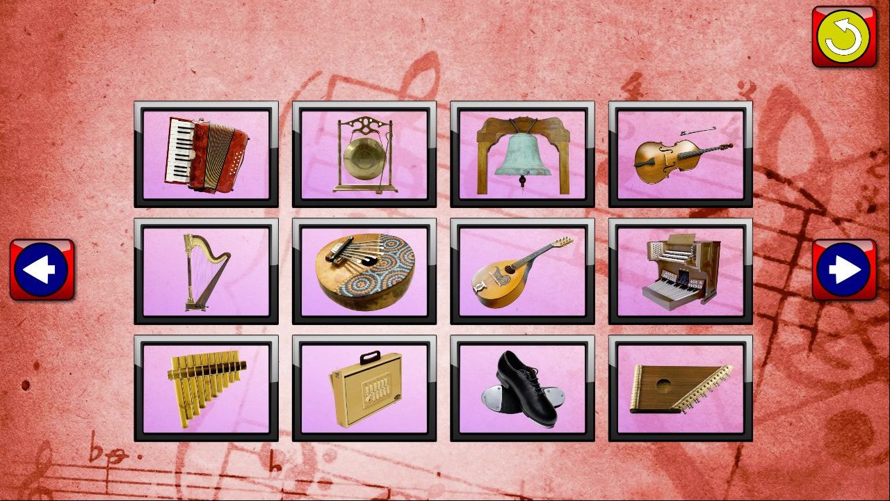 Kids Musical Jigsaw Puzzles educational shape and matching young childrens game suitable for