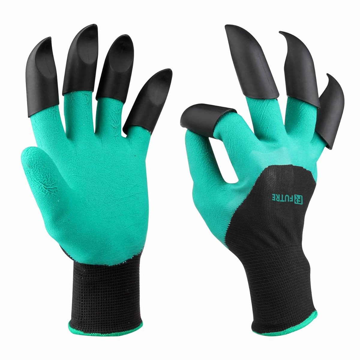 Garden Genie Gloves,FUTRE Genie Gloves With Claws for Digging