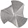 Dormer G154 Series High-Speed Steel Single-End Countersink, Uncoated (Bright) Finish, 3 Flutes, 82 Degrees, Round Shank, 6mm Shank Diameter, 8.3mm Body Diameter