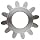 Boston Gear Spur Gear, Steel, Inch, 5 Pitch
