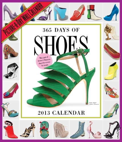 365 days of shoes 2013 wall calendar