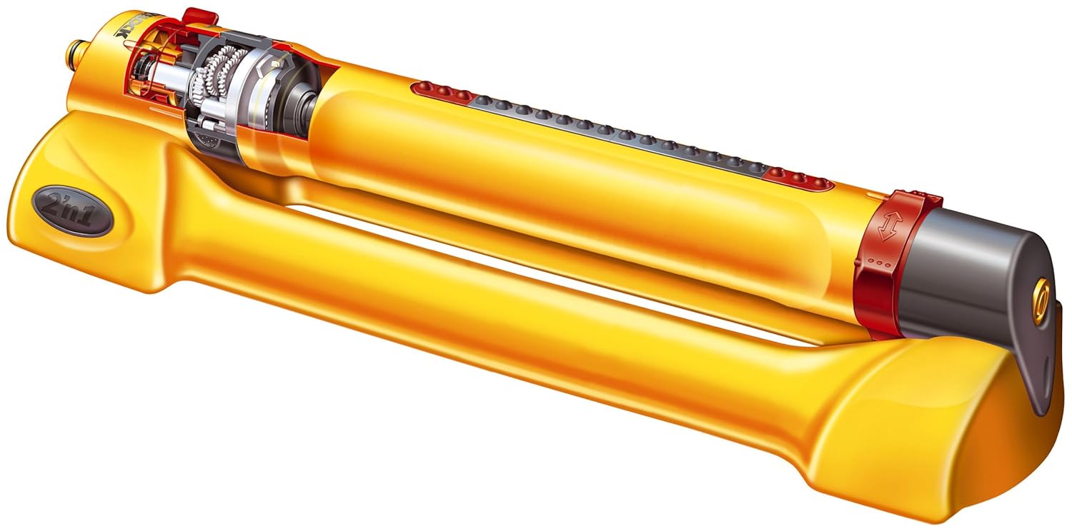 hozelock aquastorm 2 in 1 oscillating sprinkler 2976 eBay