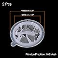 PATIKIL 5.4" O.D. Food Filter Strainer, 2 Pack 100 Mesh