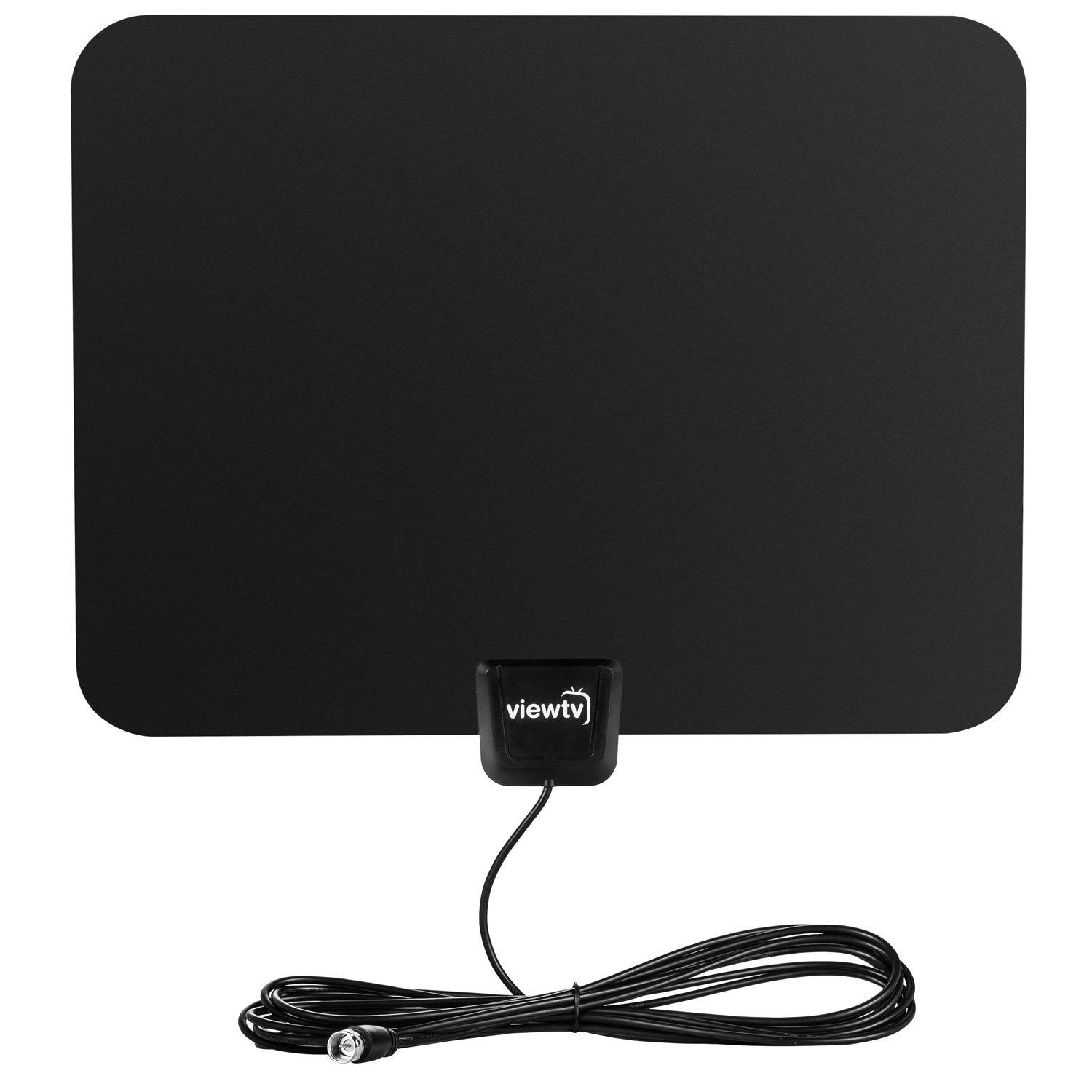ViewTV Flat HD Digital Indoor Amplified TV Antenna 50 Miles Range
