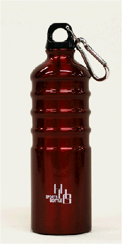 スポーツボトルHUG 750ml レッド　4541066 803007