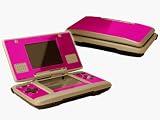 Original Nintendo DS Skin - NEW - PINK CHROME MIRROR system skins faceplate decal mod