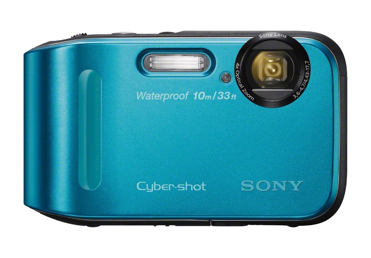 Sony DSC TF1 L 16 MP Waterproof Digital Camera with 2.7 Inch LCD  Blue 