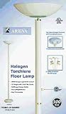 Artiva 21029WH WHT Halogen Floor Lamp - White
