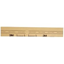 3M Paper Sheet 336U, Aluminum Oxide, 17-1/2" Length x 2-3/4" Width, 100 Grit (Pack of 200)