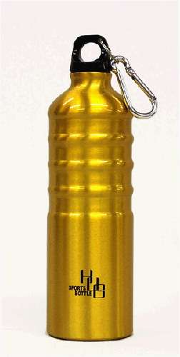 スポーツボトルHUG 750ml イエロー　4541066 803007