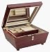 Jewelry : Infinity Instruments Square Jewelry Box Gloss Finish Oak