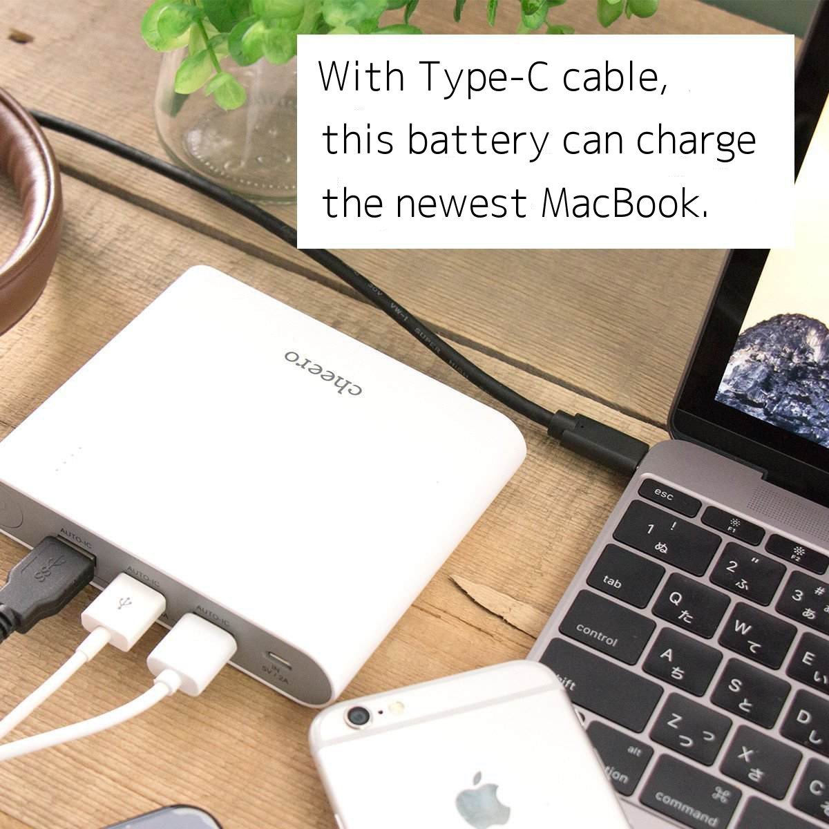 Sạc không dây Power Qi ANKER & Khổng lồ tí hon cheero Power Plus 3 Premium 20100mAh - 8