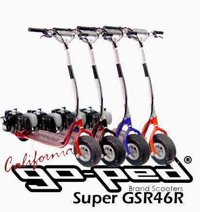 Go-Ped GSR46R Gas Powered Competition Scooter (Multiple Colors)