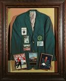 Autographed Tiger Woods Photograph - - & Framed - Masters Collage