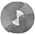 Magafor 145 Series High Speed Steel Combined Drill and Countersink, Uncoated (Bright) Finish, Plain with Bulge Style, 60 Degrees