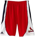 MLB Youth St. Louis Cardinals Mesh Short (Red, Medium)