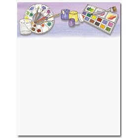 Art Supplies Letterhead by Lenmar
