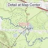USGS Topographic Quadrangle Map - Providence Forge, Virginia (Folded/Waterproof)