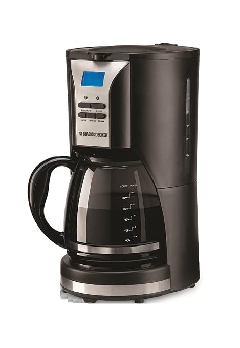 setting timer on black and decker coffee maker
