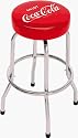 Enjoy Coca Cola Single Ring Non-Swivel Standard Barstool
