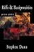 Book Riffs & Reciprocities: Prose Pairs