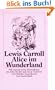 Insel Taschenb�cher, Nr.42, Alice im Wunderland