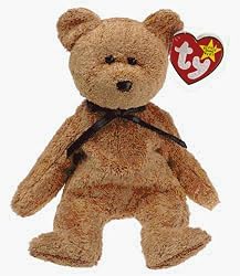 Ty Beanie Babies - Fuzz the Bear.