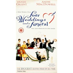 Four Weddings And A Funeral [VHS] [1994]