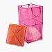 Double Folding Mesh Cube Pink 14" sq. x 27" h