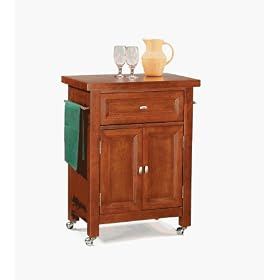 Hanover Kitchen Cart - Small (Cherry) by Home Styles