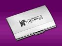 University of Memphis - Business Card Holder - Laser Engraved