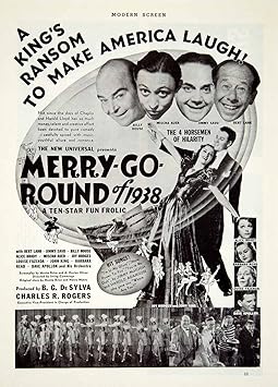 1937 Ad Movie Merry Go Round