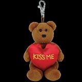 Ty Beanie Babies Valenteenie Beanies Kiss Me Bear Beanie Baby