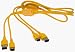 Video Games : InterAct Link Cable Colors: Dandelion