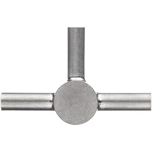 STC-13/3 Stainless Steel Hypodermic Tube Fitting, Tee, 13 Gauge