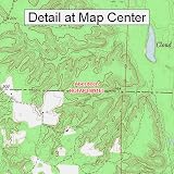 USGS Topographic Quadrangle Map - Aberdeen, Arkansas (Folded/Waterproof)