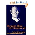 Der Steppenwolf: Text und Kommentar (Suhrkamp BasisBibliothek)