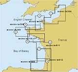 C-MAP Cartridge--ROCHEFORT TO SANTANDER