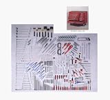 WRIGHT TOOL 106 Mega fractional / metric master set w/ wagon