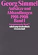Gesamtausgabe in 24 B�nden: Band 7: Aufs�tze und Abhandlungen 1901-1908. Band I: Bd 7/1 (suhrkamp taschenbuch wissenschaft)